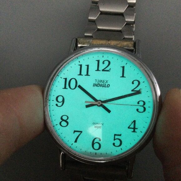 Timex Silver and White Men's Watch - Picture 2 of 15